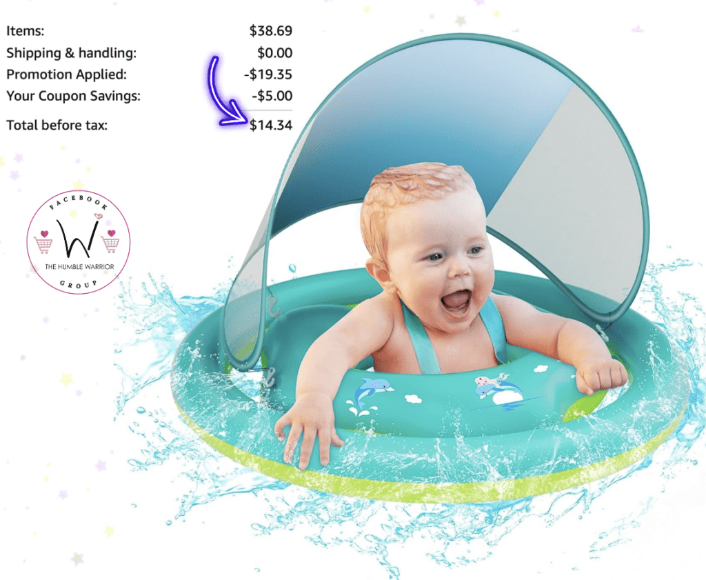 ZIZZ Inflatable Baby Float!